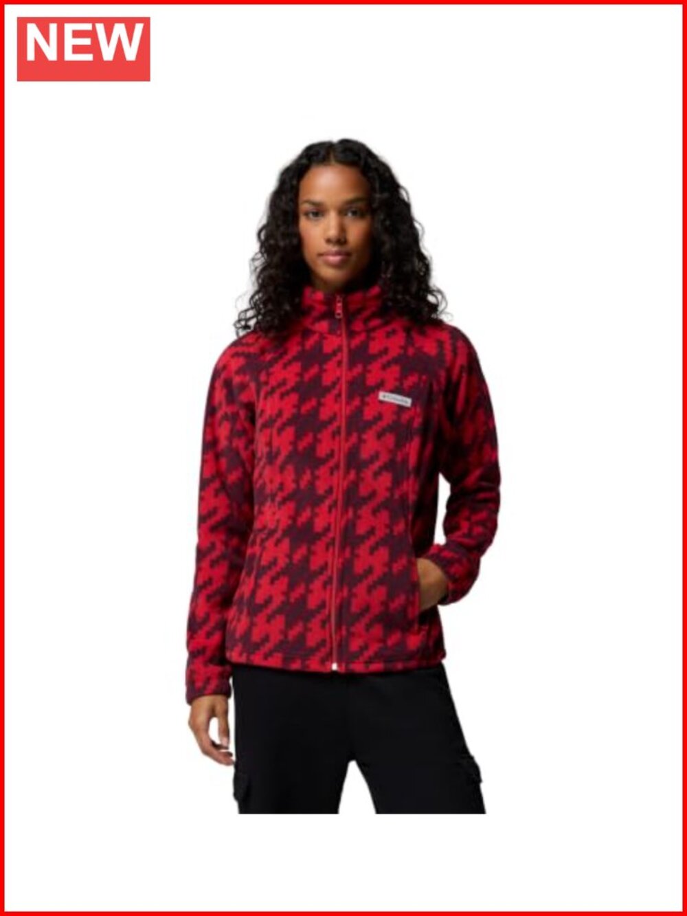 Columbia Benton Springs Printed Full Zip Filament Fleece Jacket
